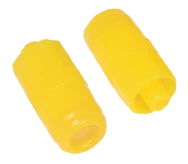 Заглушка инфузионная с инъекционной мембраной с креплением Луер лок желтая с 36 ребрами — 300шт. купить в Курске