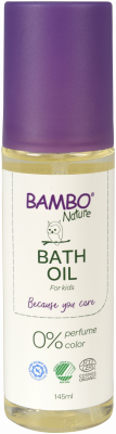 Детское масло для ванны Bambo Nature купить оптом в Курске