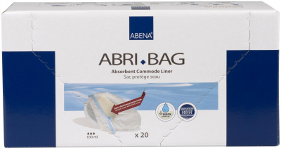 Abri-Bag Гигиенические впитывающие пакеты для туалета 51,5x39 см купить оптом в Курске