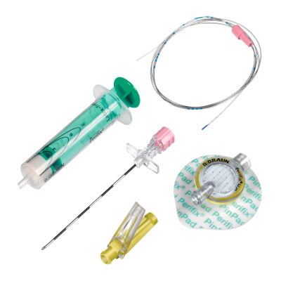 Набор для эпидуральной анестезии Перификс 420 18G/20G, фильтр, ПинПэд, шприцы, иглы  купить оптом в Курске