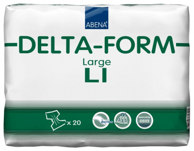 Delta-Form Подгузники для взрослых L1 купить оптом в Курске
